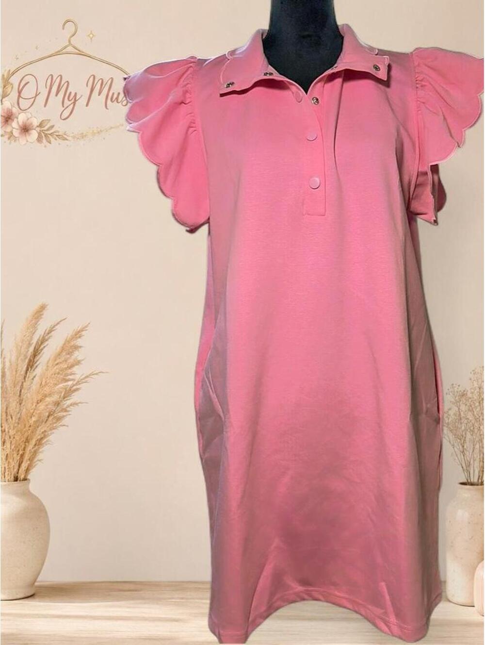 Entro Women's Pink Dress